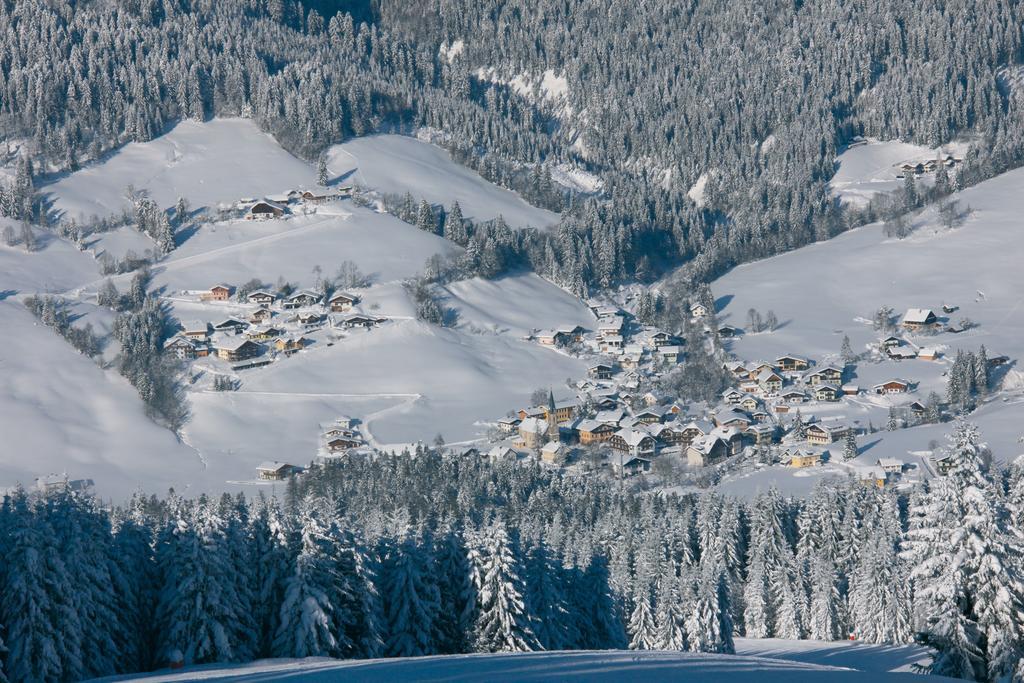 Pension Elisabeth Russbach am Pass Gschütt Buitenkant foto